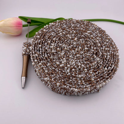 FS1636-2.7cm Width Diamonds with Pearl Pen Wraps