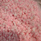 [KM6937]- 8mm Two-Color Luminous Pearl Paint Rose Flower Charms