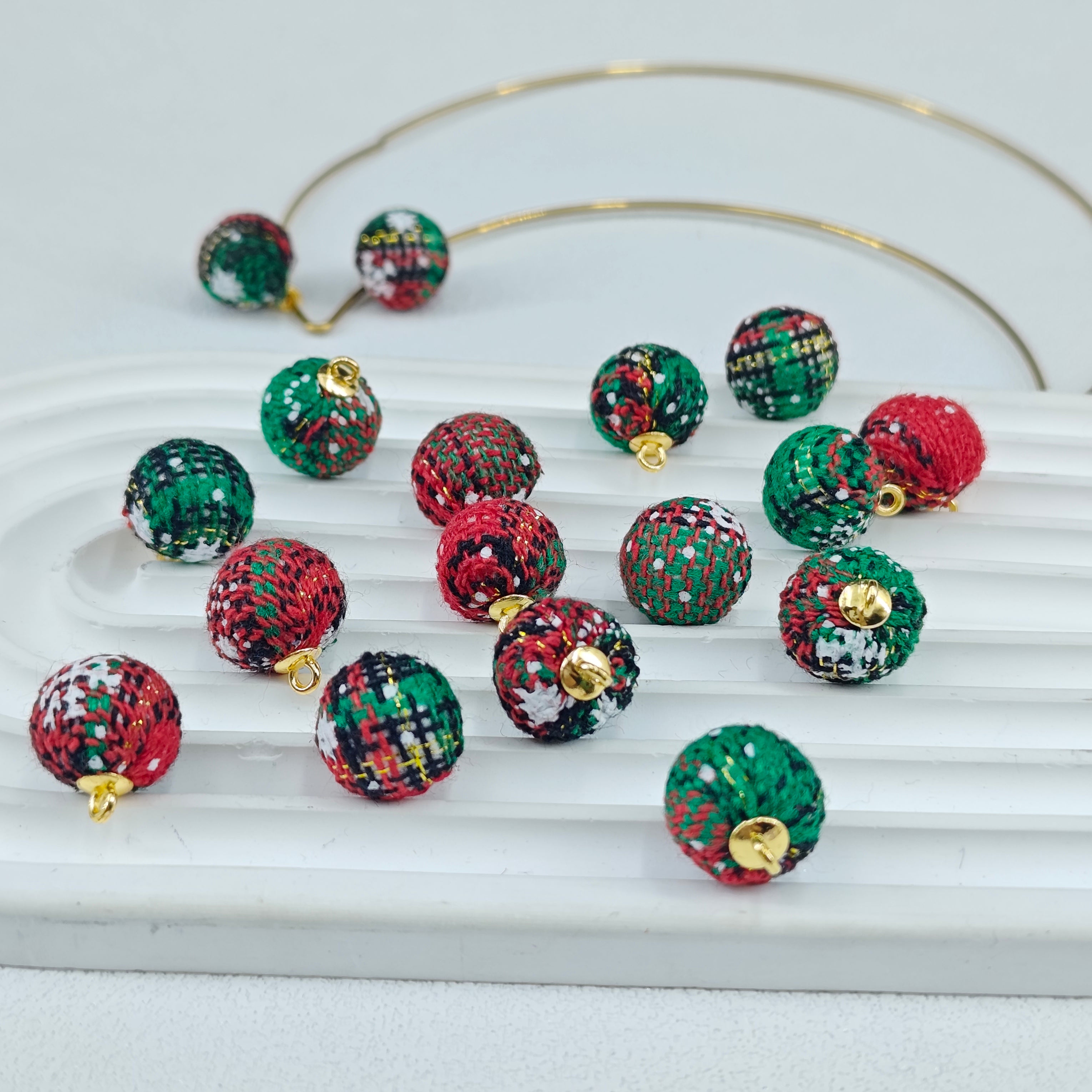 FS2061- Christmas Color Charms for car Hanger