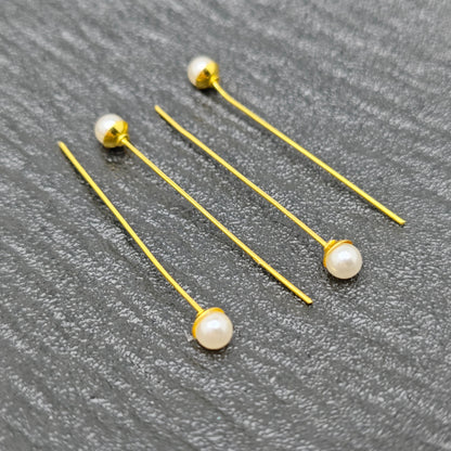 FS5130- 45mm Pin With Pearl Pin (Pin Body Length: 40mm)