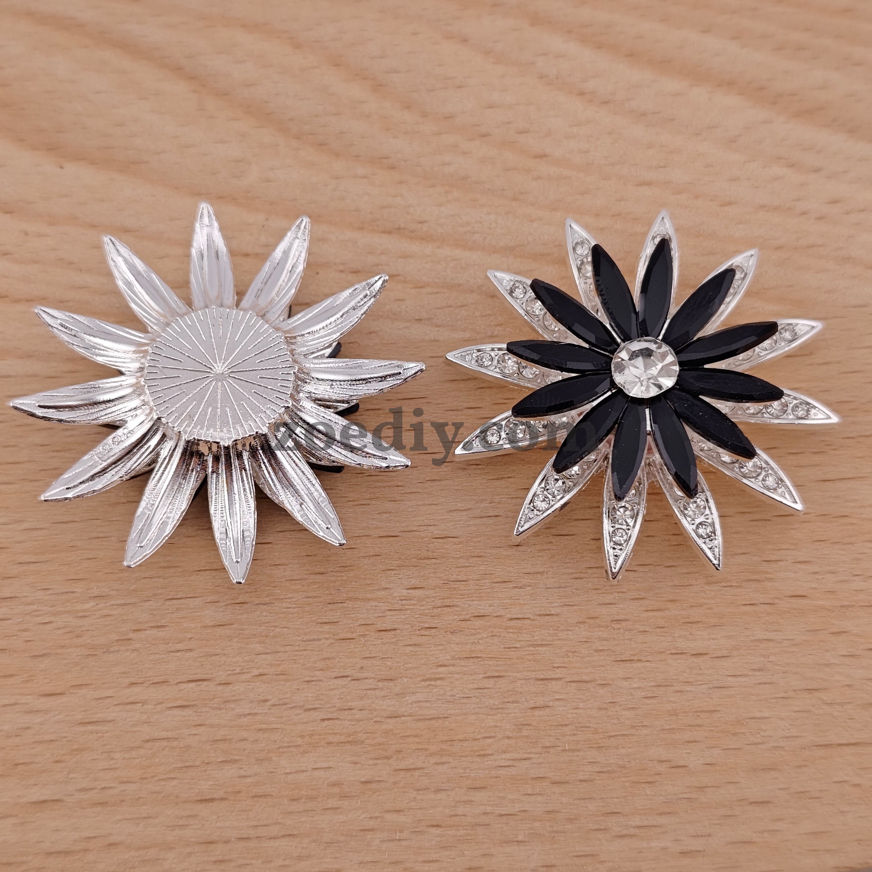 FS1519-40MM Diamond Sunflower With Sp Paster